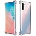 Temdan Samsung Galaxy Note 10 Case, HD Clear Ultra Thin Slim Fit Soft TPU Protective Case, Shock-Absorption Anti-Scratch Cover, Compatible for Samsung Galaxy Note 10 Note10 5G 2019 ReleasedS