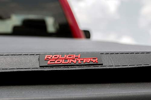 Rough Country Soft Tri-Fold Bed Cover For 19-22 Chevy 1500 | 6'6 - Rc44308650 #TOP7
