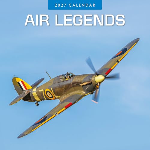 Red Robin 2027 Air Legends Monthly Wall Calendar | 12" x 12"