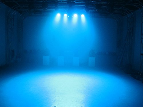 MFL. Par Lights 7X10W RGBW Stage DJ Lighting LED DMX Can Party Disco Wash Effect Sound Activated Modes for Party Wedding Church, Pack of 4