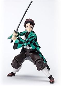 BANDAI - Ultimate Legends HD - Demon Slayer Action Figure 12 cm - Tanjiro Kamado - Official Demon Slayer Licence - Articulated Tanjiro Figure - Toy for Children from 4 Years - VE88961
