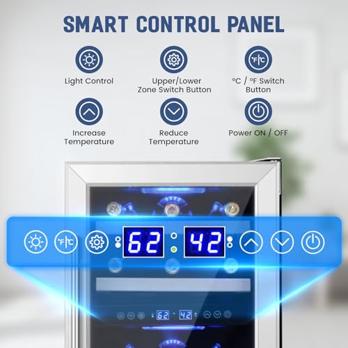 Stainless Steel Wine Cooler Refrigerator