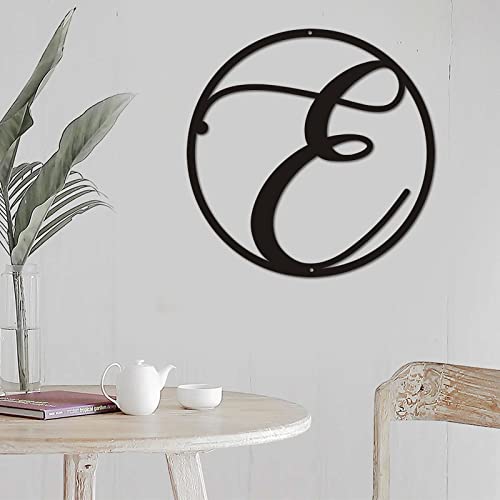 Lettre initiale en métal E cadeau Fête des Mères élégant et durable - 8