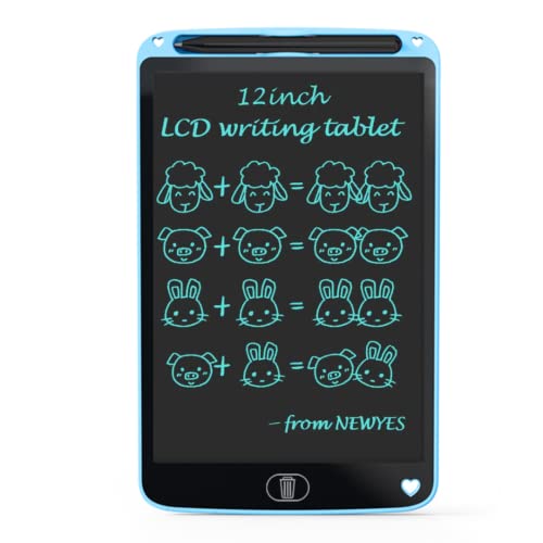 Flinge LCD Writing Tablet 12 Inch Screen, Learning Educational Toys for 3-12 Year Old Girls, Erasable Doodle Board for Kids, Electronic Digital Handwriting Drawing Board Tablet (Blue) Flinge LCD Writing Tablet 12 Inch Screen, Learning Educational Toys for 3-12 Year Old Girls, Erasable Doodle Board for Kids, Electronic Digital Handwriting Drawing Board Tablet (Blue)