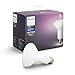 Philips Hue Single Premium BR30 Smart Bulb Downlight for 5-6 inch recessed cans, 16 million colors (Hue Hub Required, Works with Alexa), Old Version