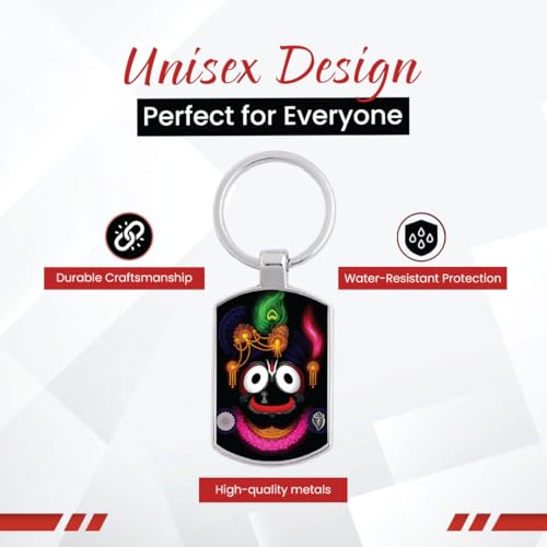 Image of MG | Motivational & Devotional Metal Glossy Keychains | Shiva /Krishna /Ganesha /Balaji /Buddha /Hanuman /Jesus /Laxmi /Ram /Evil Eye - Stylish & Durable Gift Keychain