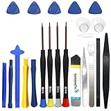 EDu 分解ツール ヘラツール ヘラツールキット 分解ヘラ スマホ分解工具 22点セット 携帯電話修理キット S2材質 iPhone/ノートパソコン/タブレット/スマートフォンなどに修理用ツール