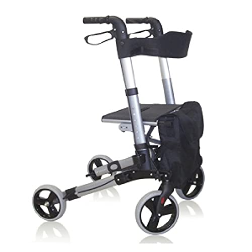DEAMBULATORE KOMETA CITY ROLLATOR 1 PEZZO Alluminio Argento Adulti