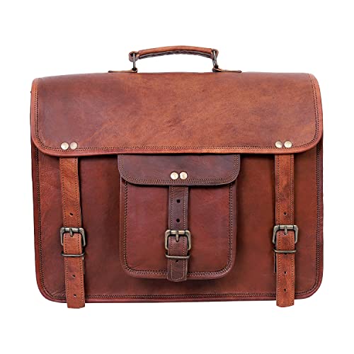 Bolso de cuero Gbag Vintage para laptop 15 pulgadas miniatura 3