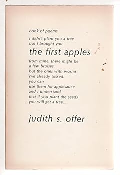 Paperback The first apples: Poetry Book