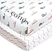 American Baby Company 2 Pack 100% Natural Cotton Fitted Pack and Play Sheets 39
