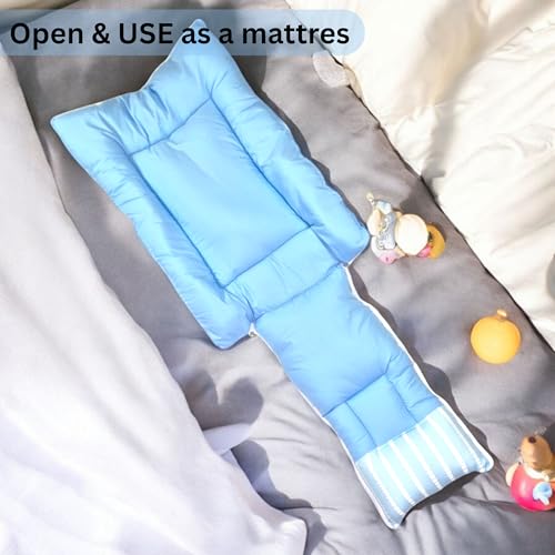 Image of VoiDrop Cotton Baby Sleeping Bag for Newborns Soft & Cozy Infant Carry Nest | Baby Portable Travelling Bed for Baby Carrying & co Sleeping, Unisex Baby Sleeping Bed