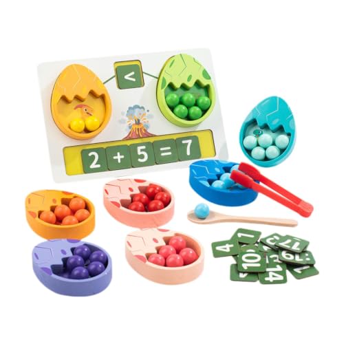 Juego de clasificar dinosaurios en madera noble con acabado artesanal seguro 1