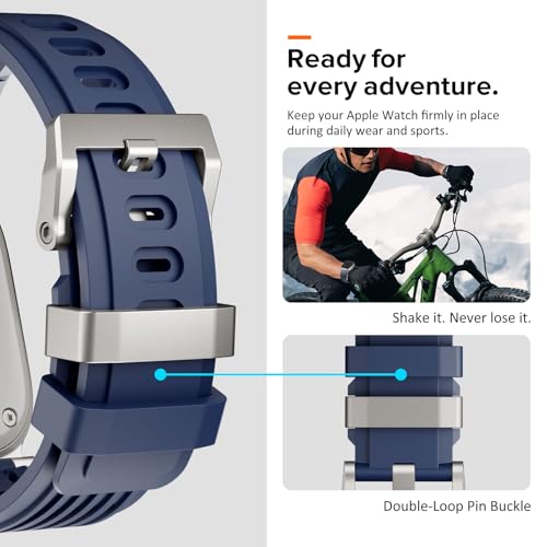 Image of KADES Rugged Sport Band for Apple Watch with Durable Metal Connector