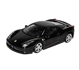 Aus Metall mit Plastikteilen Bburago Ferrari 458 Italia Coupe Schwarz Ab 2009 1/43 Modell Auto mit individiuellem Wunschkennzeichen