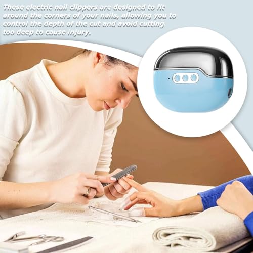 Cortaúñas eléctrico Finnernail con pulido multifuncional recargable 2