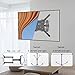Suptek TV Wall Mount Swivel and Tilt Full Motion for Most 23 to 55 inch TV Mount up to 55lbs max VESA 400x400mm (A1+)