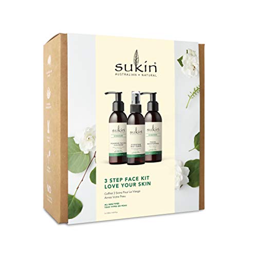 3 Step Love Your Skin Pack, Facial Cleanser, Hydrating Mist Toner & Facial Moisturizer, Set Of 3 #TOP1