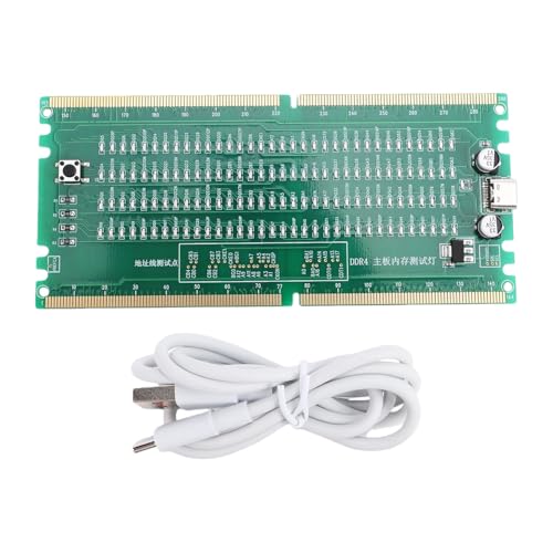 Cuifati DDR4 ������ �e�X�^�[�A�f�X�N�g�b�v PC �T�[�o�[ �}�U�[�{�[�h�̃g���u���V���[�e�B���O�p LED �C���W�P�[�^�[�t���R���s���[ ������ �X���b�g�f�f�J�[�h