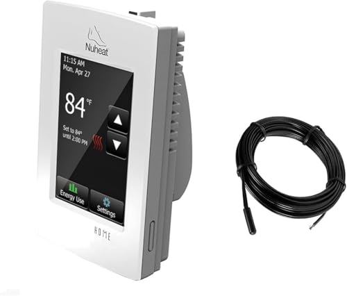 Nuheat Nvent Nuheat Home Ac0056 Programmable Touchscreen Thermostat, For Radiant Heated Floors thumb #2