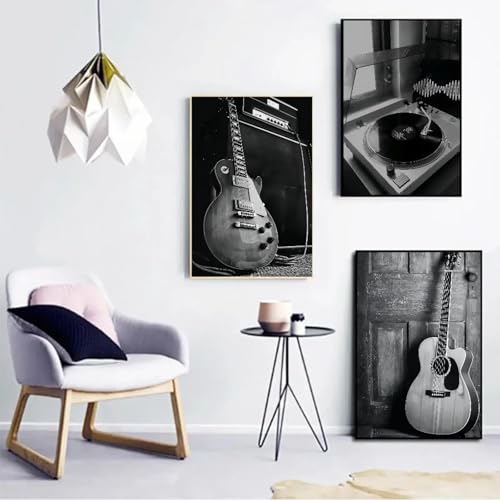 Peintures de films et disques vinyles pour décoration murale de maison - 3