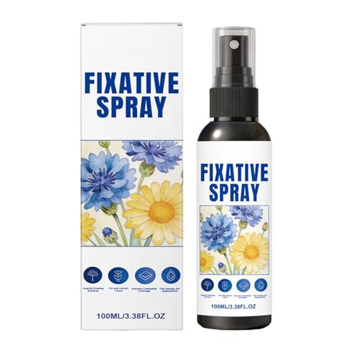 Spray Protector Para Pasteles Al Óleo, Fórmula De Secado Rápido, 100 Ml, Aerosol Fijador, Pintura, Dibujo Y Suministros De Arte, Portátil Y Conveniente, Para Adultos, Estudiantes, Amigos, Jóvenes, Pri