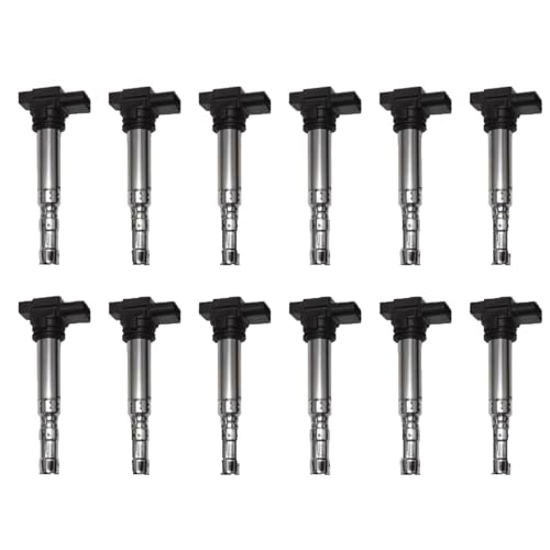 Bobines d'allumage 07C905115E à haute isolation thermique pour Bentley Continental 12 pièces
