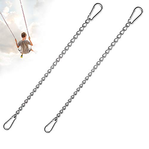 BLADOPIA 26 inch Stainless Steel Porch Swing Chain Kit, Heavy Duty