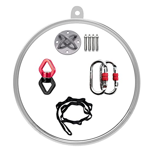 Cerchio per la casa, kit standard Lyra per yoga, fitness, danza, perdita di peso, acrobatico, diametro 100 cm o 85 cm