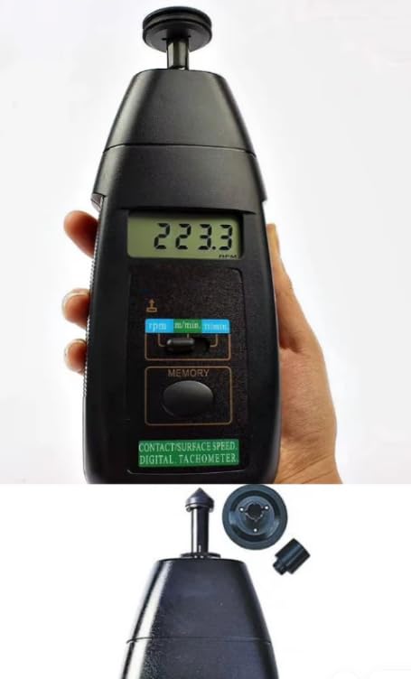 DT-2235B - Tacómetro digital de contacto de alta precisión