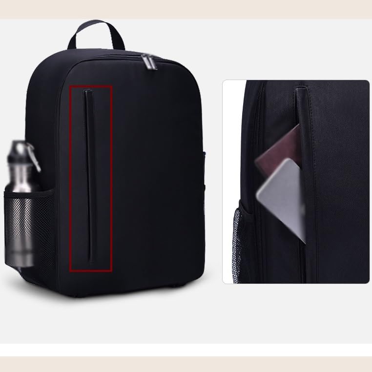 Mochila para portátil de 14 pulgadas repelente al agua con estuche 6