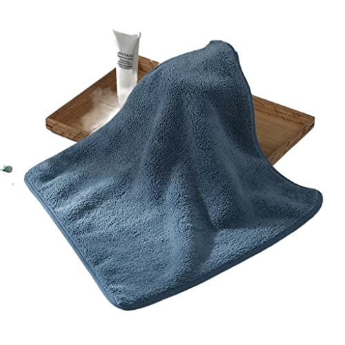 LLRYN 3 uds Toalla de Mano de Microfibra Suave pequeña Toalla Cuadrada for bebé Toalla de baño Colgante Cocina 30*30cm