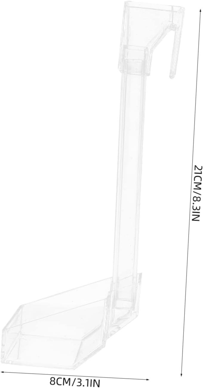 Mipcase 2pcs Shrimp Aquarium Fish Automatic Feeder for Cherry and Dwarf Shrimp Easy Installation and Clean Design for Planted Tanks
