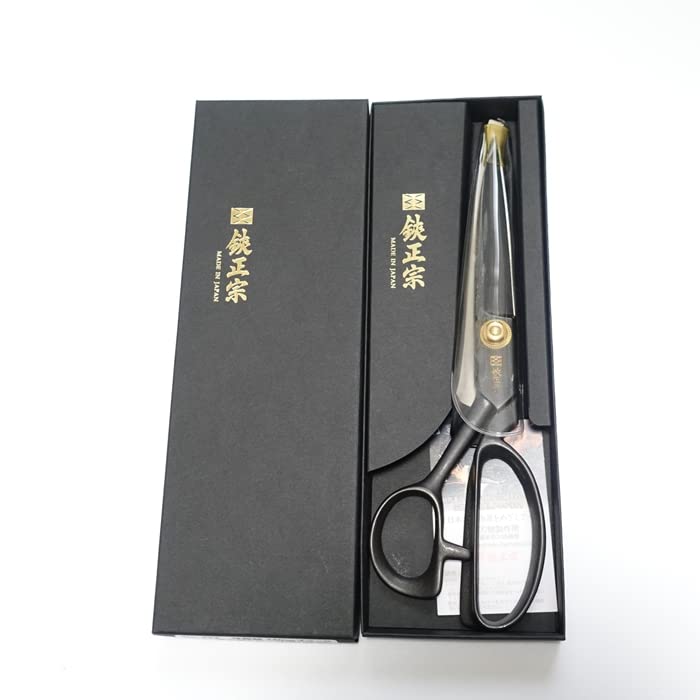 Amazon | 鋏正宗 洋裁鋏 裁ちばさみ ラシャ切鋏 青紙鋼 240mm 高級刃物 
