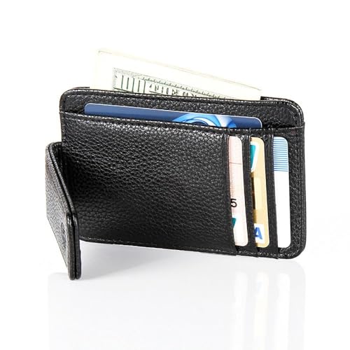 Fashion Women Men Wallet Money Clip Magnet Clip Ultrathin Pocket Clamp Credit Card Case4