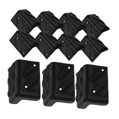 Uonlytech 16 Pièces Protecteurs d'angle en Plastique pour Haut-Parleurs Et Meubles 2.95X1.97X1.97In Protection Anticollision Style Antique Polyvalent pour...