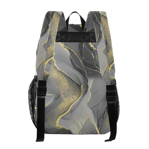 Boys Backpacks for Girls Marble Gray Travel Clear Bags for Women See through Approved Bag3