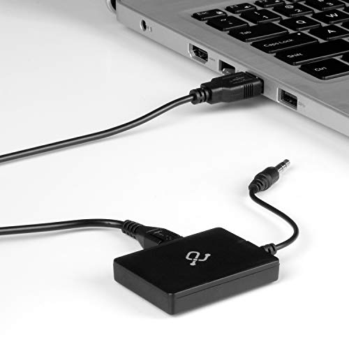 Aluratek Istream Bluetooth V2.0 Wireless Audio Receiver For Speakers, Home Audio/Receivers, Car Audio, Built In Battery & 3.5Mm, And Rca Cable Included, Ais01F, Black #TOP7