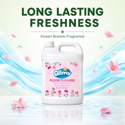Image of Disinfectant Floor & Surface Cleaner Liquid | 4.5 Litre | Ocean Breeze Fragrance | Removes Dirt & Grease | Kills 99.9% Germs | Extra Shine | Safe for Kids & Pets