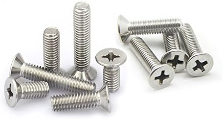 25 Piezas M5 X 40 Tornillos De Cabeza Avellanada Tornillos Torx En Acero Inoxidable 304 Tornillos Para Maquina Tornillos De Rosca Completa Con Accionamiento Estandar Para Equipos De Maquinaria Y Muebl 90646345