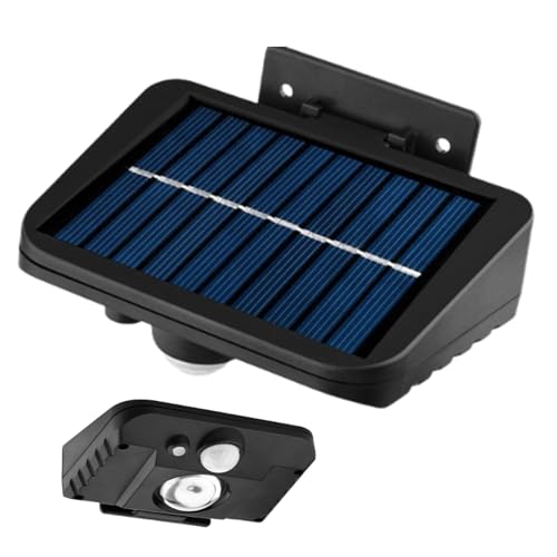 Genérico Luces Solares Exteriores Para Jardín,Lámpara Solar Impermeable 120 Grados de Rotación,Farolillos Resistentes A La Intemperie Para Entrada Valla | Sendero Exterior Terraza Paisaje Entrada