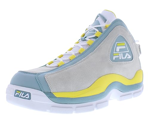 Image of Fila Men's 1BM01881 101 Grant Hill 2 White Egret Gray Mist Basketball Shoes