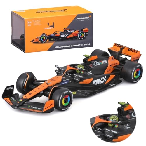 Modelo de coche de carrera Mcl38 1:43 edición 2024