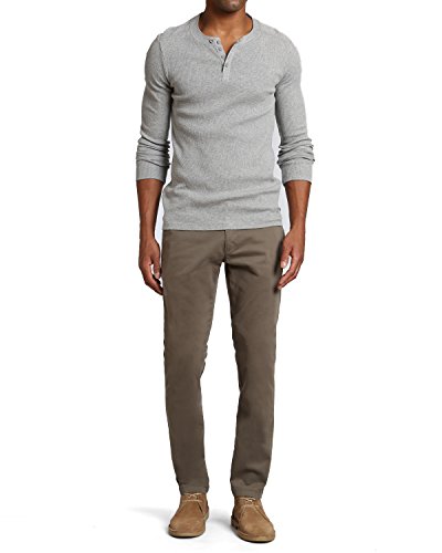 Mavi Men's Johnny Slim Leg Chino, Dusty Olive Twill, 32x322