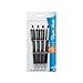 Paper Mate Profile Elite Retractable Ballpoint Pen, Bold Point, Black, 4 Count