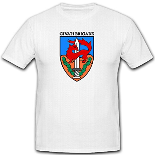 T-shirt Givati Brigade IDF #11163 blanc taille M