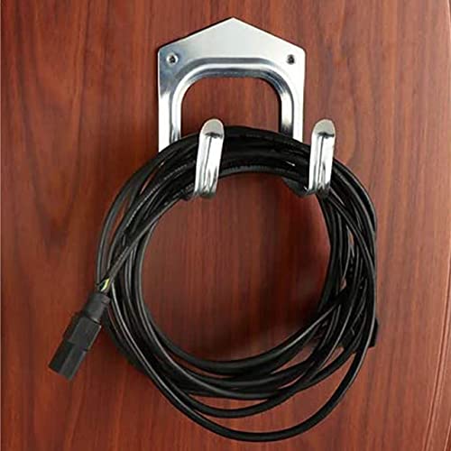Garage DIY Tool Hooks Pack of 5 Galvanised Tools Storage Organizer Set Heavy Duty Wall Mount Hanger for Sheds Garden Workshop Farm Warehouse Workbench Offices Forks Shovels Rakes Brooms Holder - Image 2