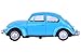 Berry President 1967 Classic Beetle Bug Vintage 1/32 Scale Diecast Metal Pull Back Car Model Toy for Gift/Kids (Blue)