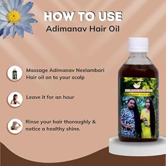 Adivasi Neelambari Hair care Adivasi hair oil for Hair Growth For Women and Men,100 ml, Pack of 2