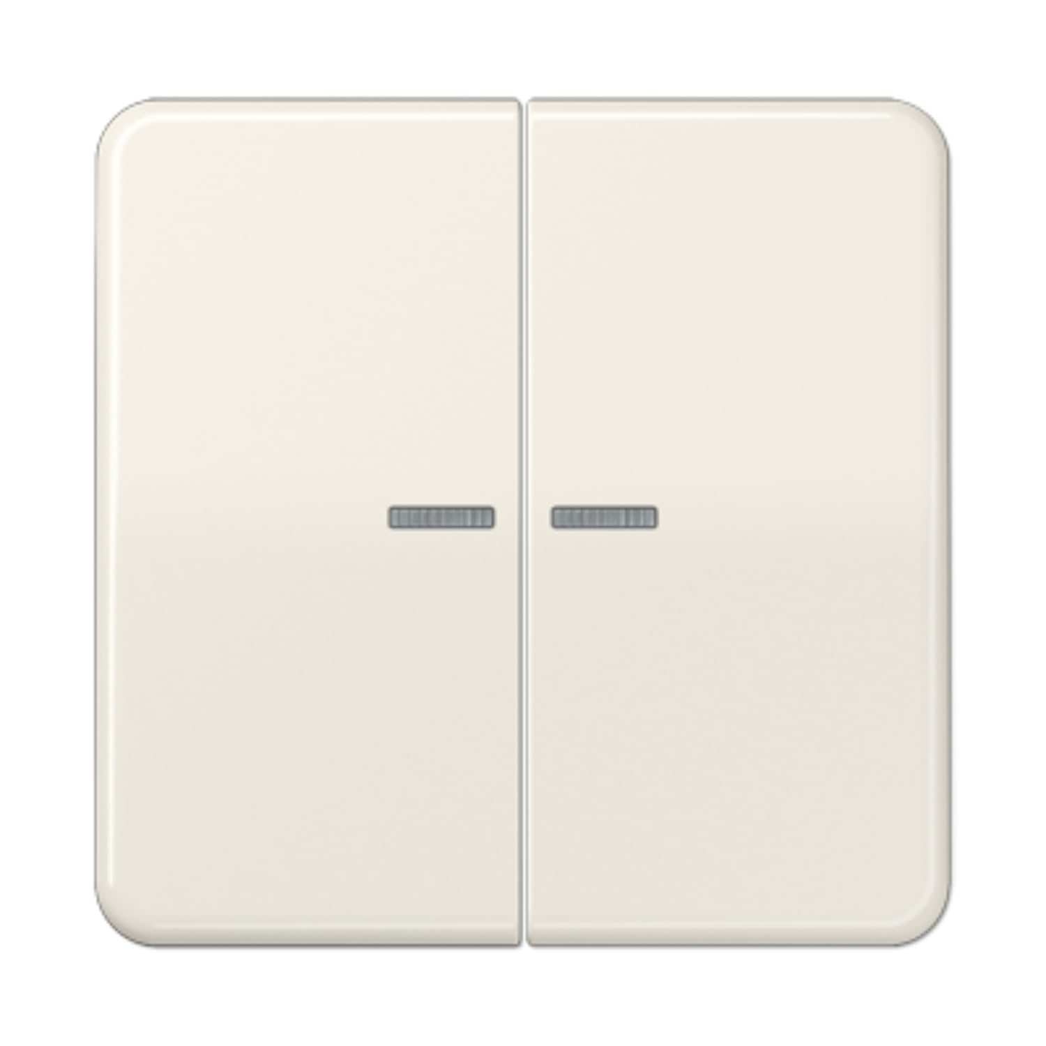 Clé KNX RF double bouton pour vos scénarios de salon JUNG CD10921STRF